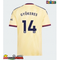 Camisa de Futebol Arsenal Viktor Gyokeres #14 Equipamento Alternativo 2026-27 Manga Curta
